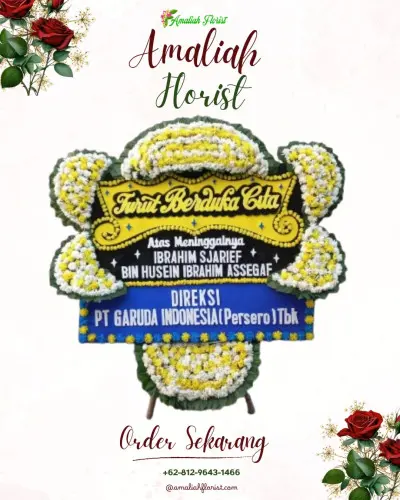 Papan Bunga Duka di Kedungumpul