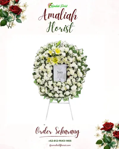 Krans Bunga Duka Cita di Kedungumpul